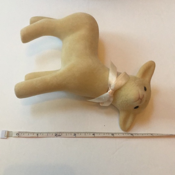 Sweet Vintage flocked lamb - Picture 8 of 8